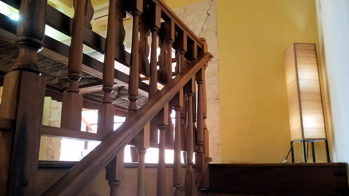 Stairs to the Rooms