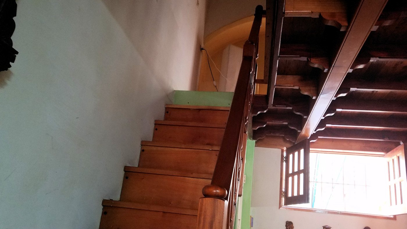 Stairs to the rooms
