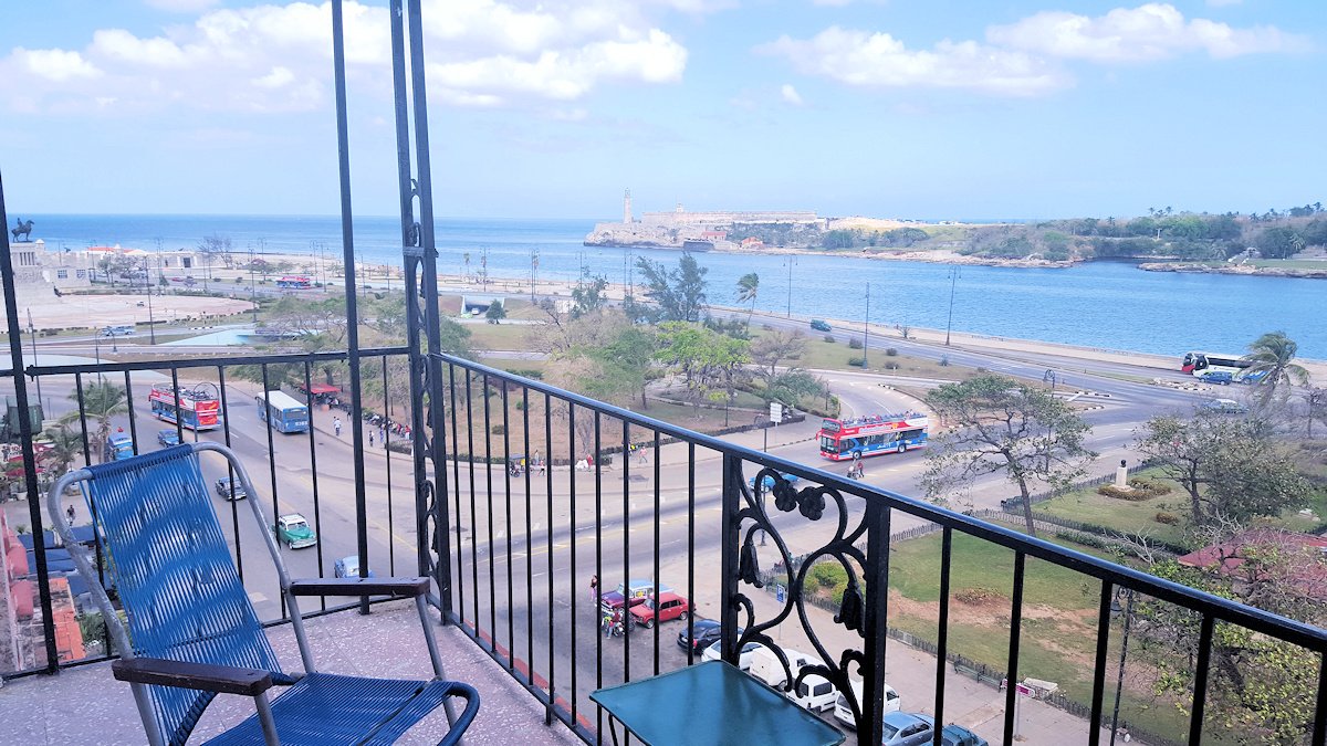 View from the balcony