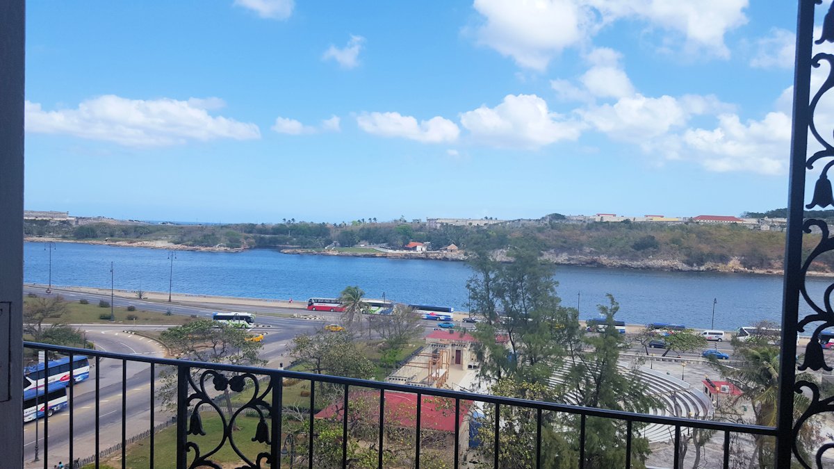 View from the balcony