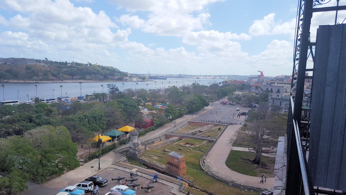 View from the balcony