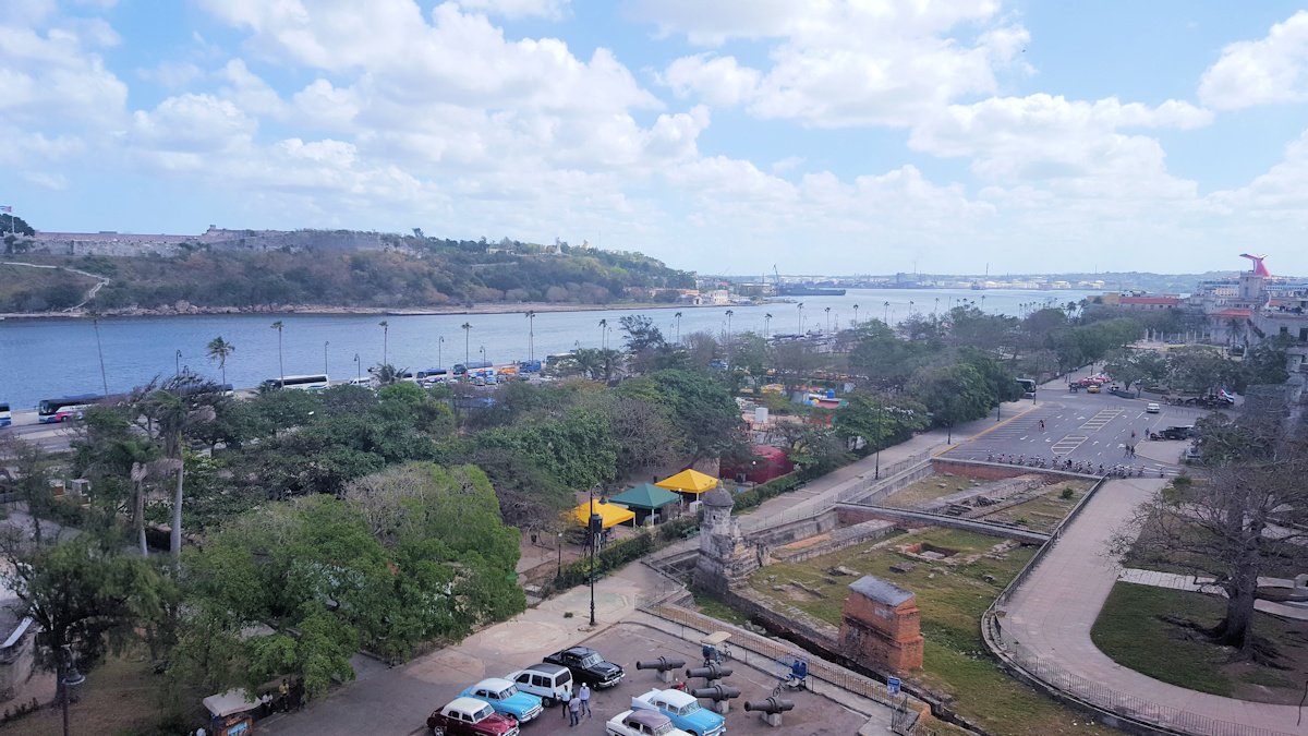 View from the balcony