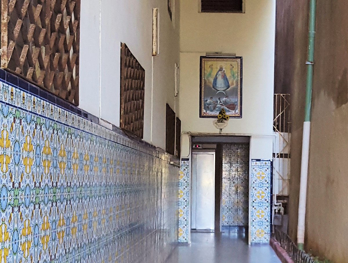 Entrance of the building