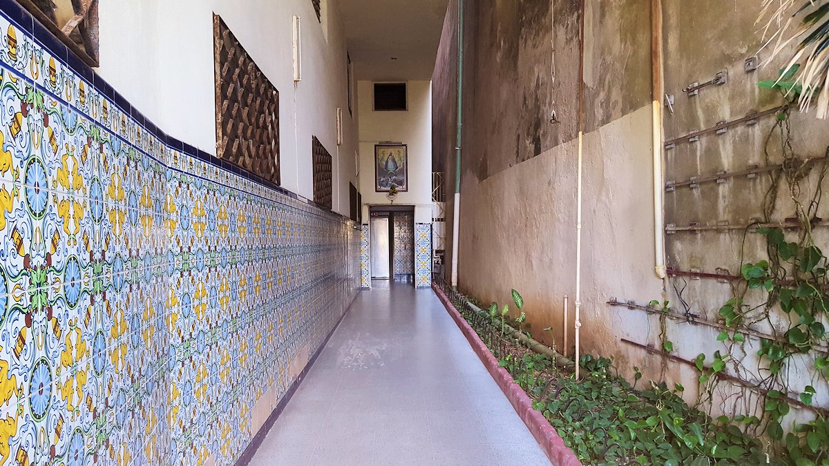 Entrance of the building