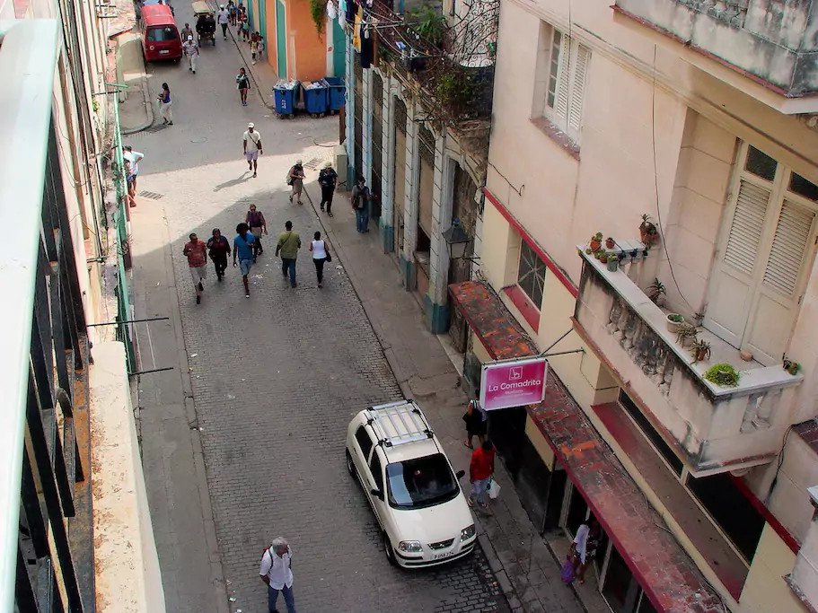 Vista desde el balcón
