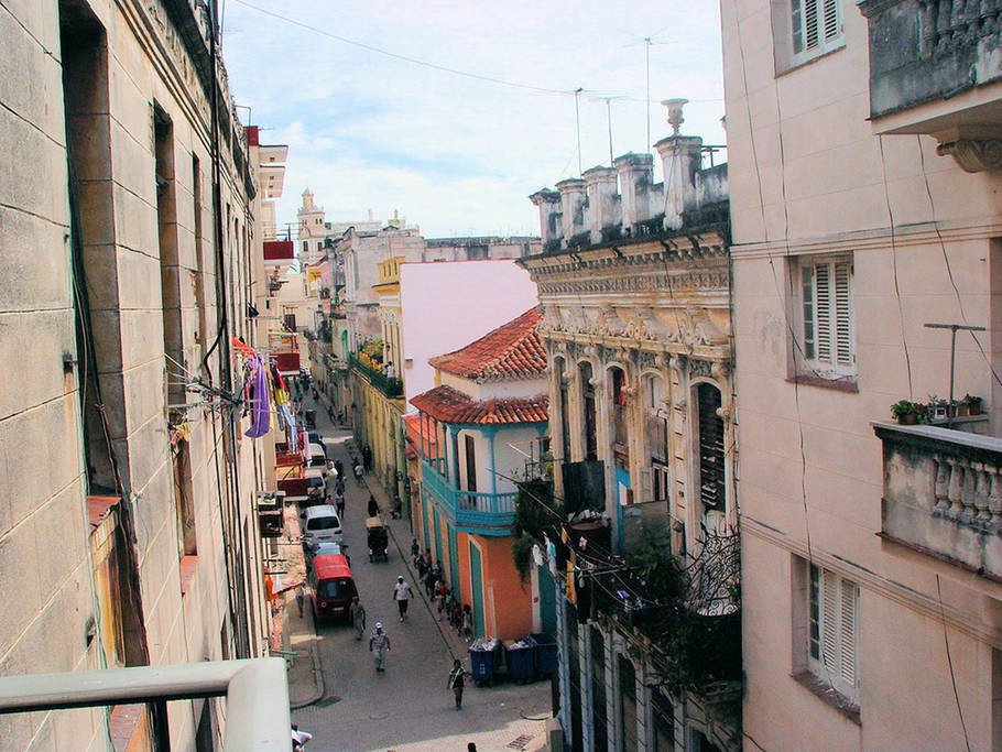 Vista desde el balcón