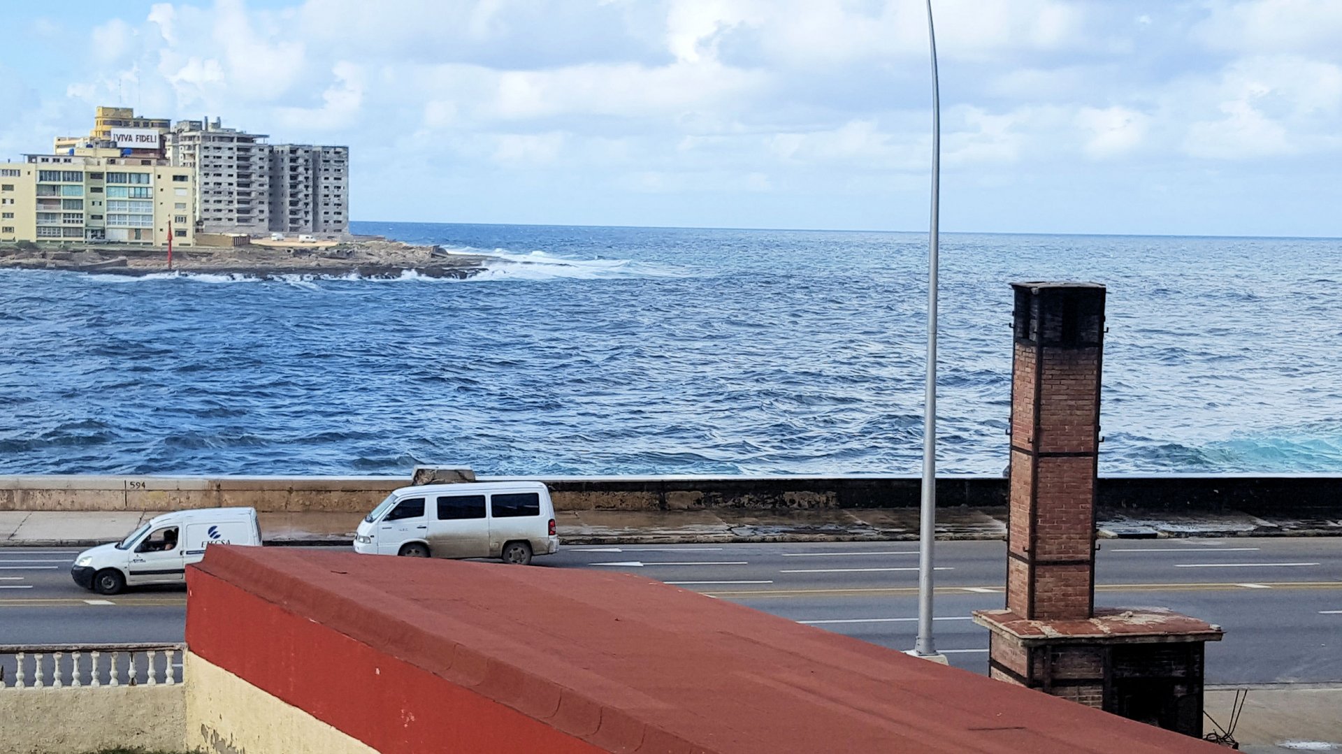 Vista desde el balcón