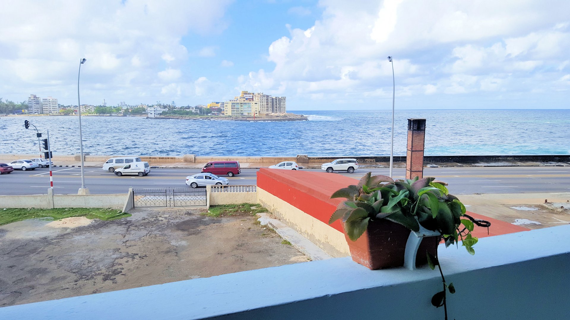 Vista desde el balcón