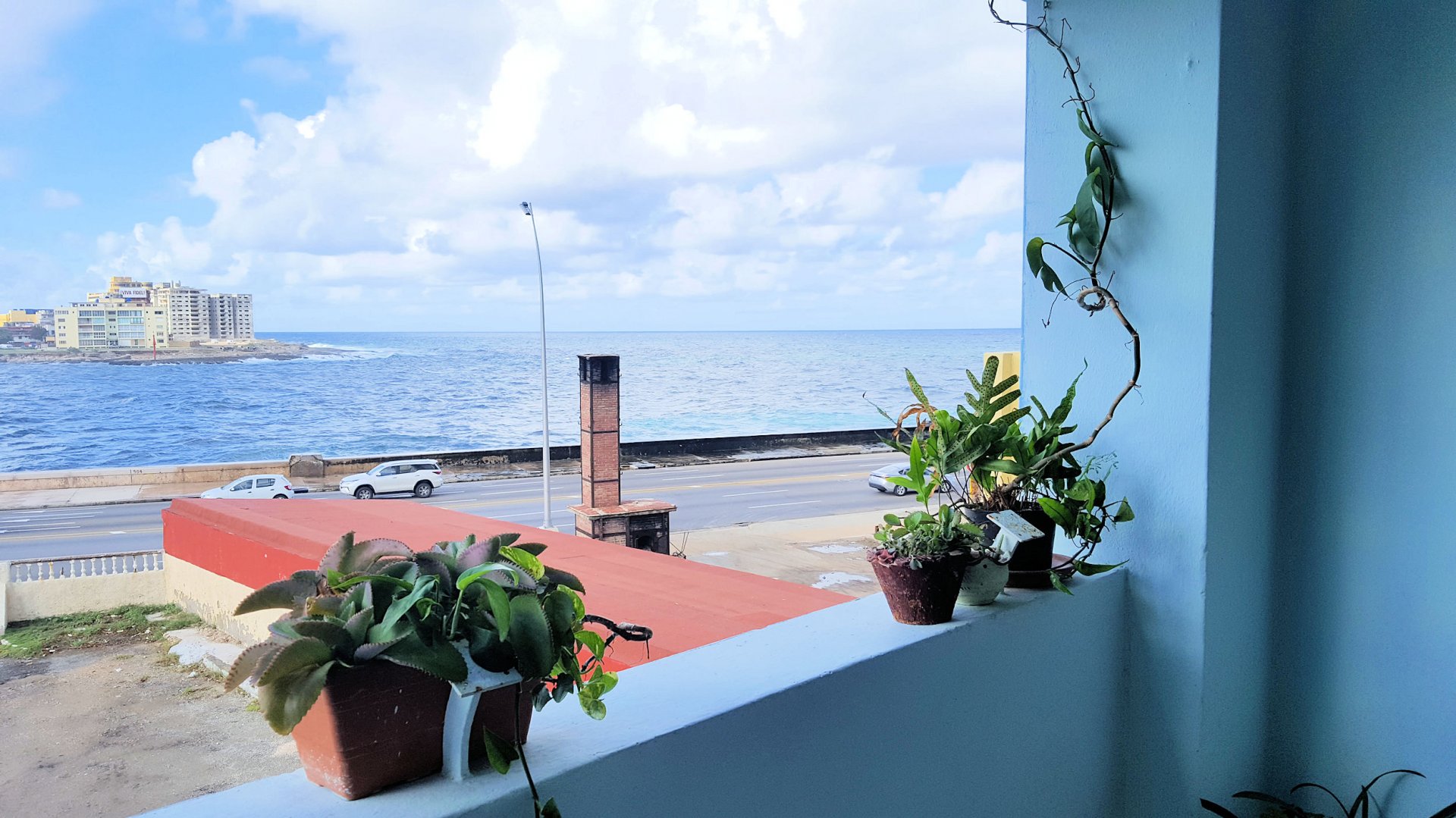 Vista desde el balcón