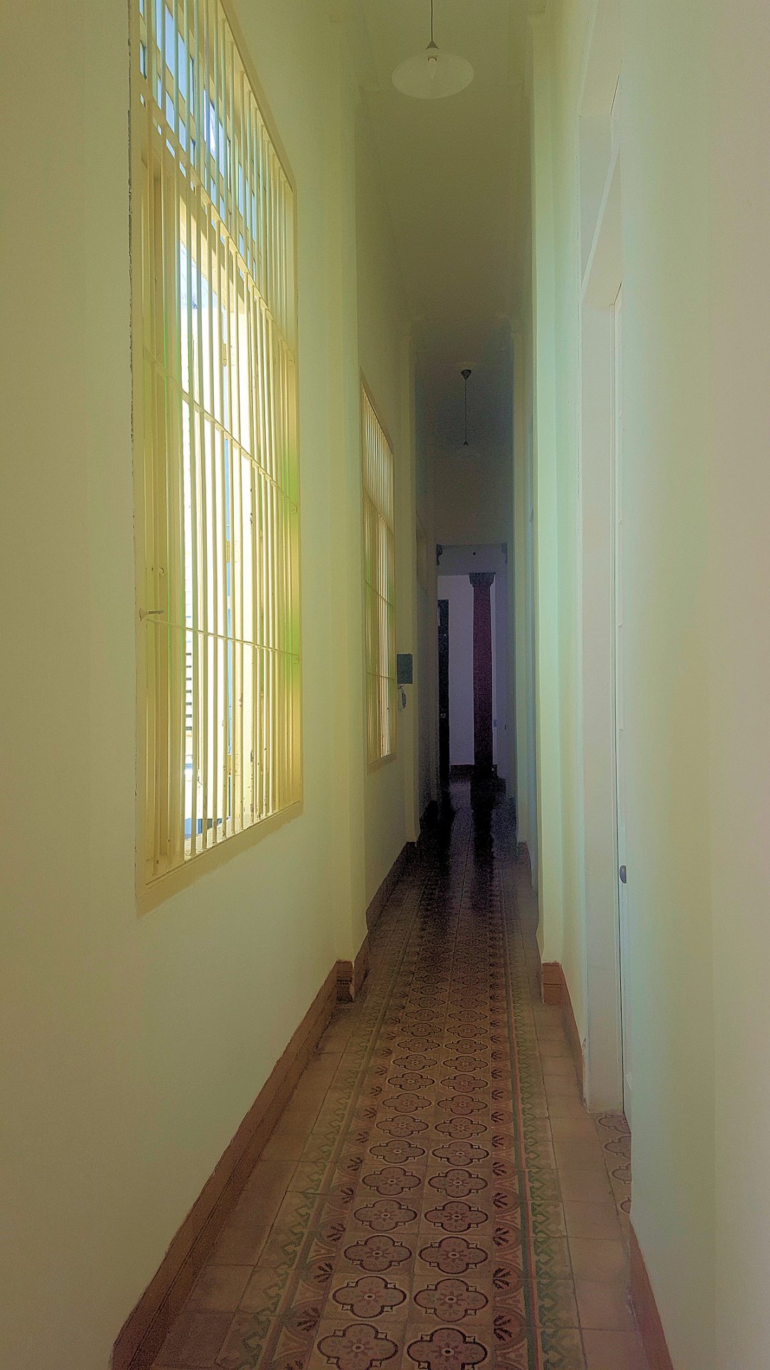 Hall that leads to the bedrooms